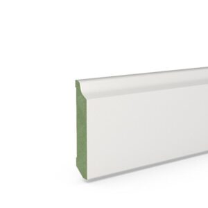 Listwa biała z MDF Wilgocioodporny F1 (80x16x2440) 1szt=2,44mb