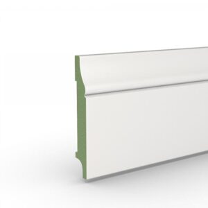 Listwa biała z MDF Wilgocioodporny F6 (100x16x2440) 1szt=2,44mb