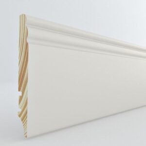 Listwa Biała Drewno PW9H /   95x16X2200 / 1szt= 2,2 mb !