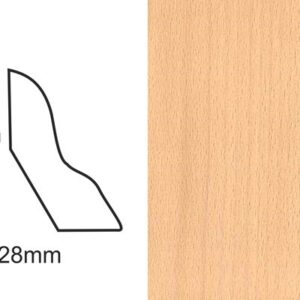 Listwa buk LP50 nlak.dł.2,00m