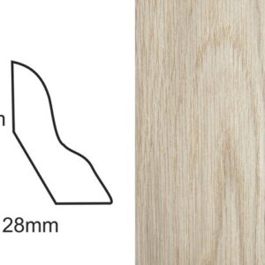 Listwa dąb LP50 nlak.dł.2,00m