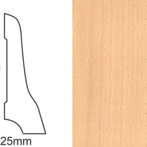 Listwa buk LP70 lak.dł.2,40m