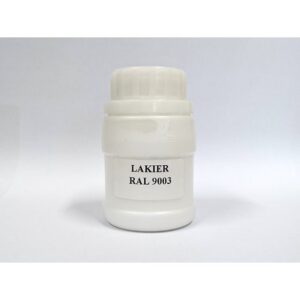 Lakier biały zaprawkowy 100 ml RAL 9003