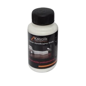 Lakier biały zaprawkowy z pędzelkiem 50 ml RAL 9003