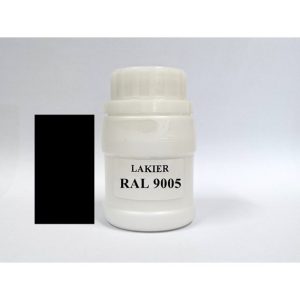 Lakier czarny zaprawkowy 100 ml RAL 9005